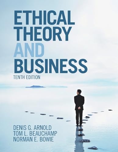 Ethical Theory and Business von Cambridge University Press